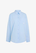 adidas Originals STRIPED SHIRT - Button-down blouse - clear sky