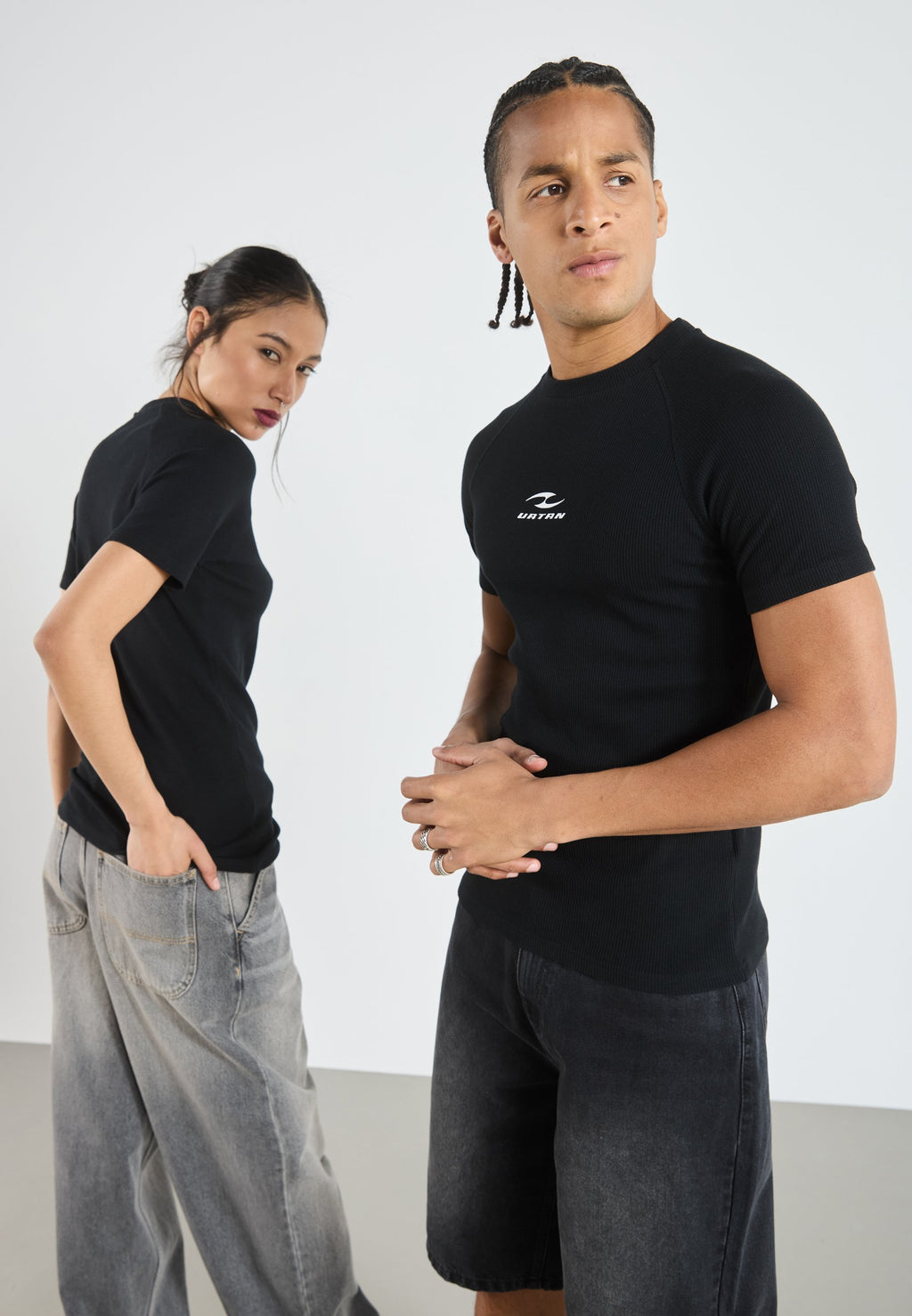 YOURTURN UNISEX WAFFLE MUSCLE FIT