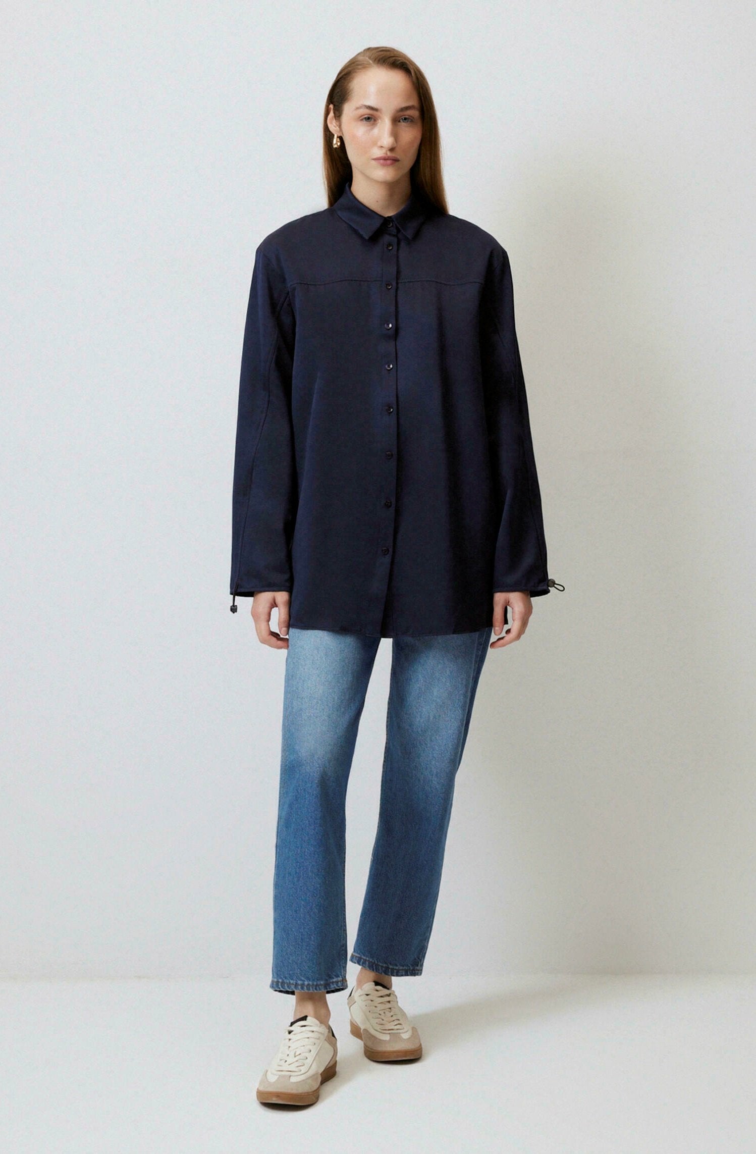Touché Privé SATIN LOOK SHIRT