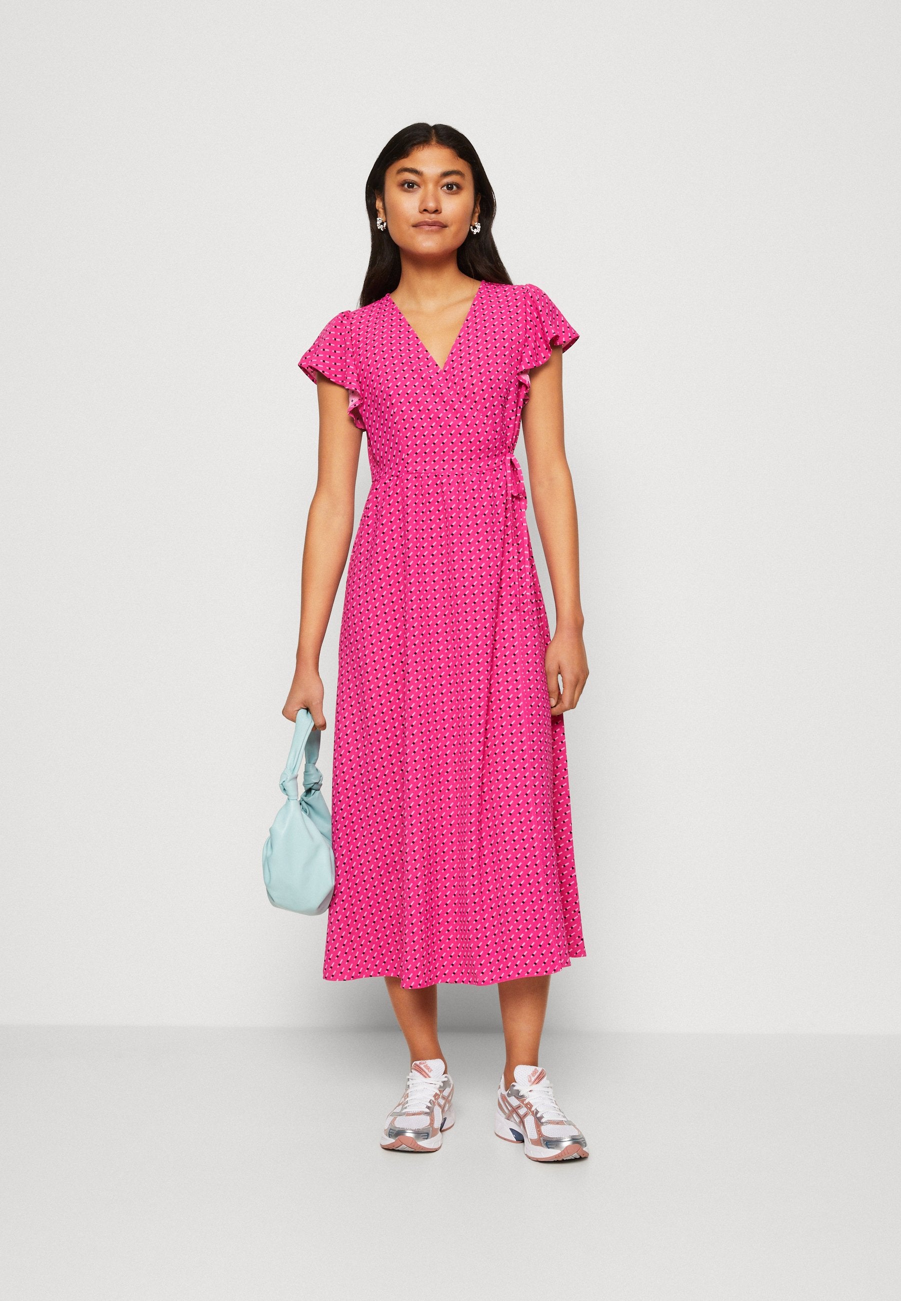ONLNAOMI MIDI WRAP DRESS Media 2