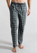 TOM TAILOR Pyjama bottoms - grün dunkel karo