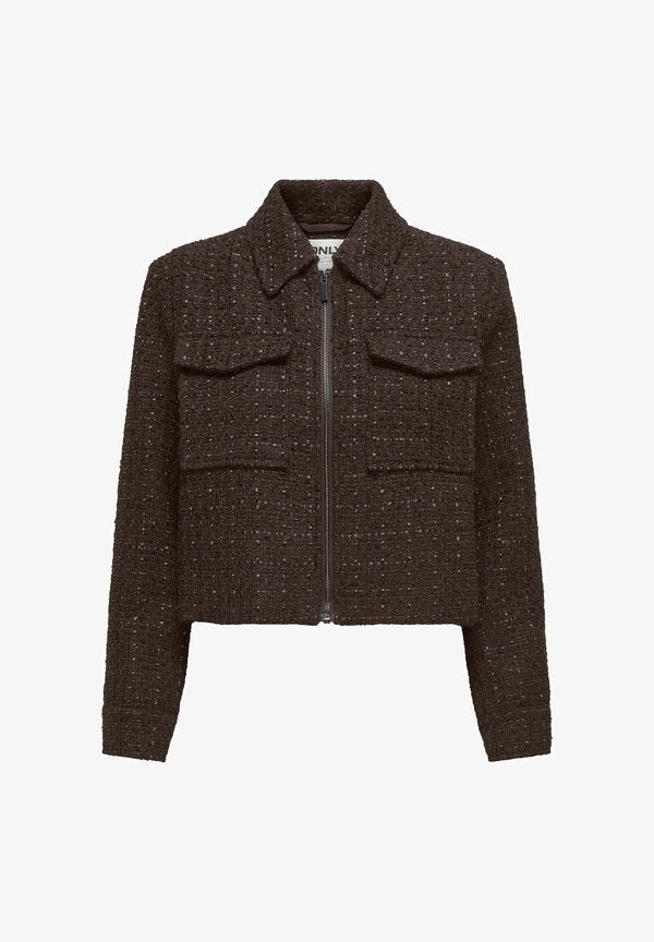 ONLY Over ONLSHONA Light - Summer jacket - coffee bean