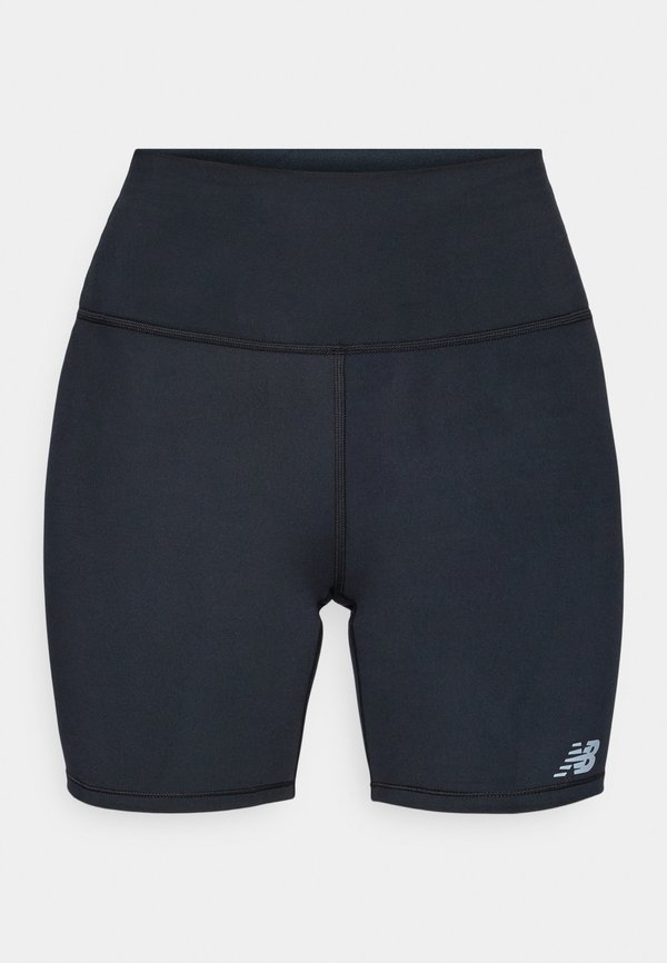 New Balance NB HARMONY HIGH RISE SHORT 6" - Leggings - black