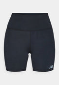 New Balance NB HARMONY HIGH RISE SHORT 6" - Leggings - black