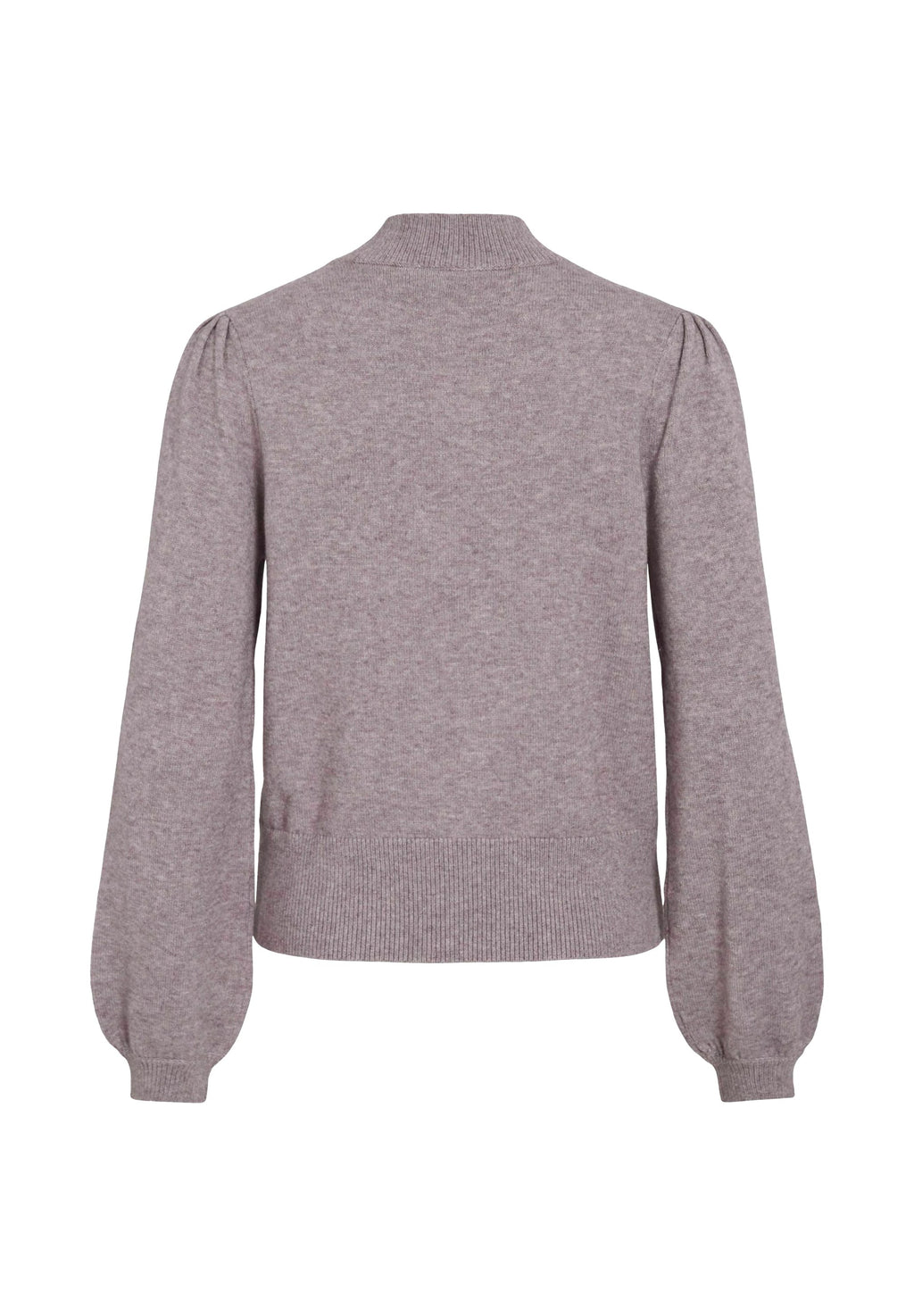 VILA VIRIL TURTLE-NK BALLOON L/S TOP - NOOS