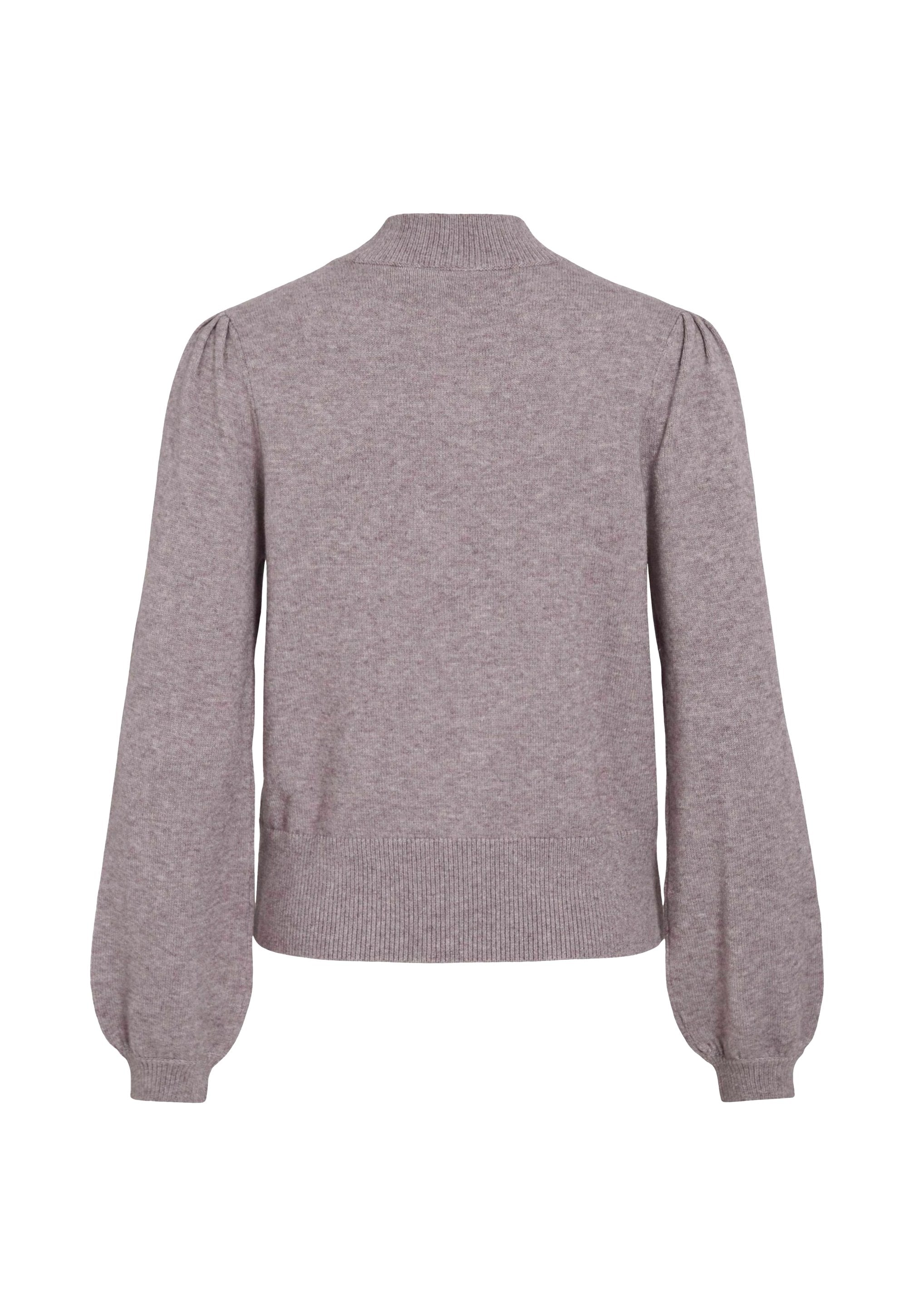 VILA VIRIL TURTLE-NK BALLOON L/S TOP - NOOS