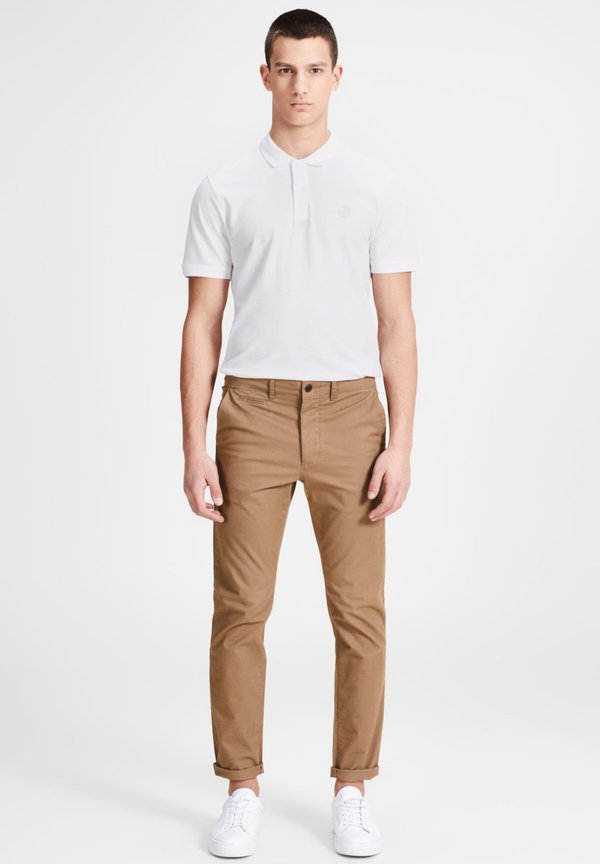 Jack & Jones 3 PACK BASIC - Polo shirt - white/grey/navy
