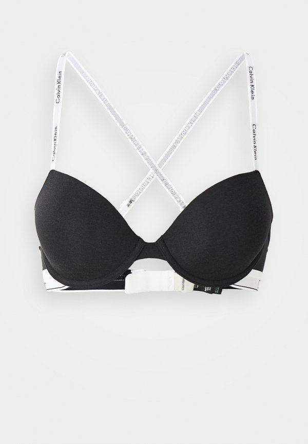 Calvin Klein Underwear LIGHTLY LINED DEMI ICON  - T-shirt bra - black