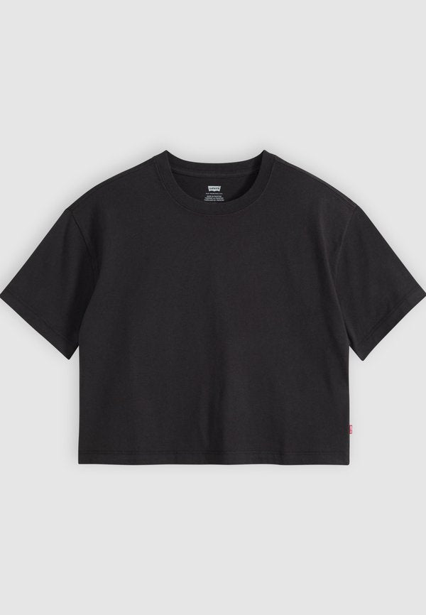Levi's® CROPPED ANYDAY TEE - Basic T-shirt - anthracite night