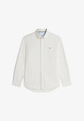 Tommy Hilfiger HERITAGE  - Shirt - coastal taupe   stripe