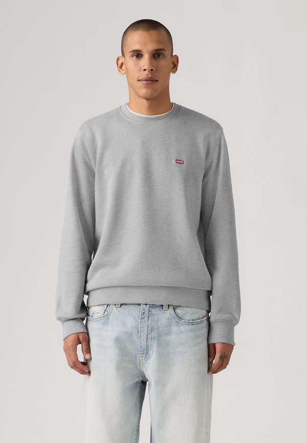 Levi's® THE ORIGINAL CREW - Sweatshirt - medium vintage htr grey
