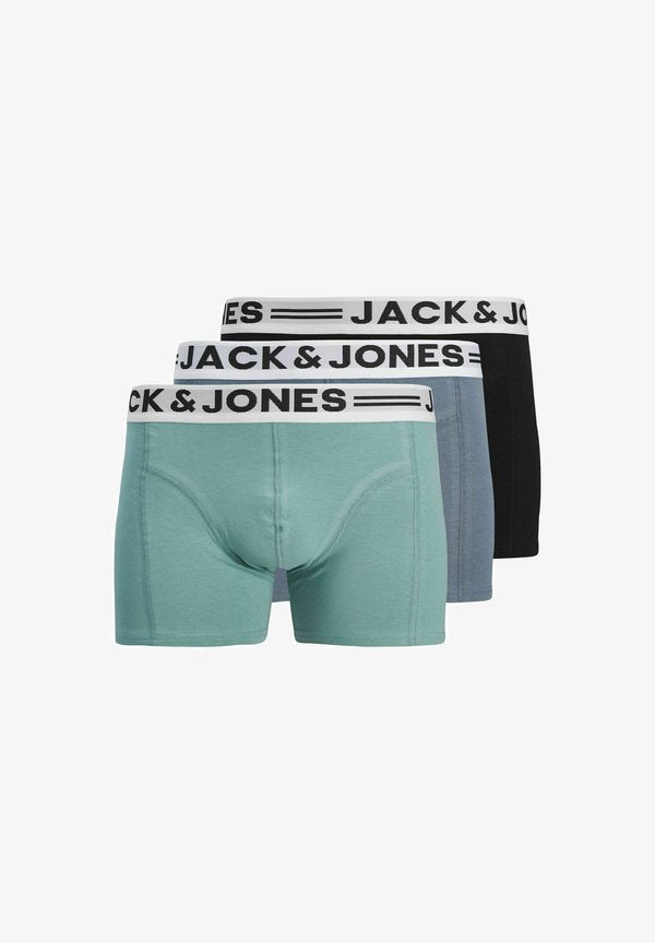 Jack & Jones SENSE TRUNKS 3-PACK NOOS - Trunks - weathervane