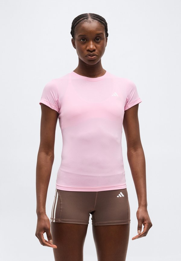 adidas Performance TEE - Basic T-shirt - true pink