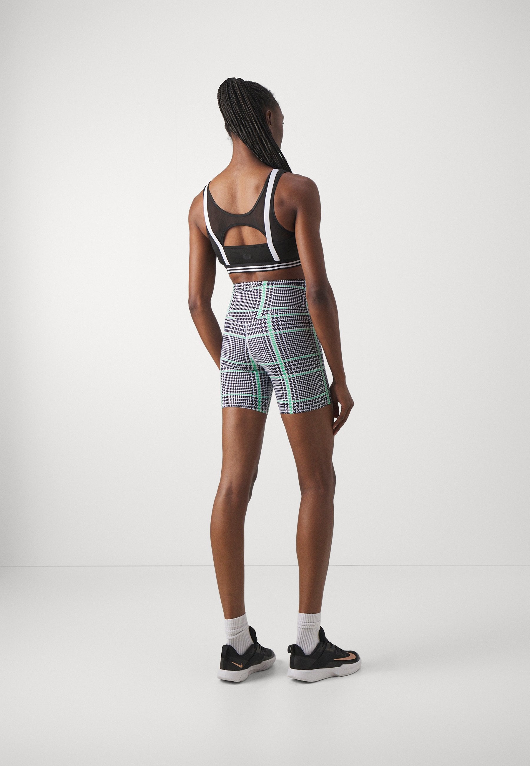 EleVen by Venus Williams HOUNDSTOOTH HIGH WAISTED BIKER