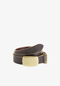 Levi's® PRESIDIO PLAQUE BUCKLE BELT BRACKEN - Belt - bracken - browns