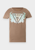 Guess FLOWER TRIANGLE TEE