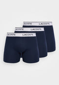 Lacoste LONGS 3 PACK - Boxer briefs - navy blue