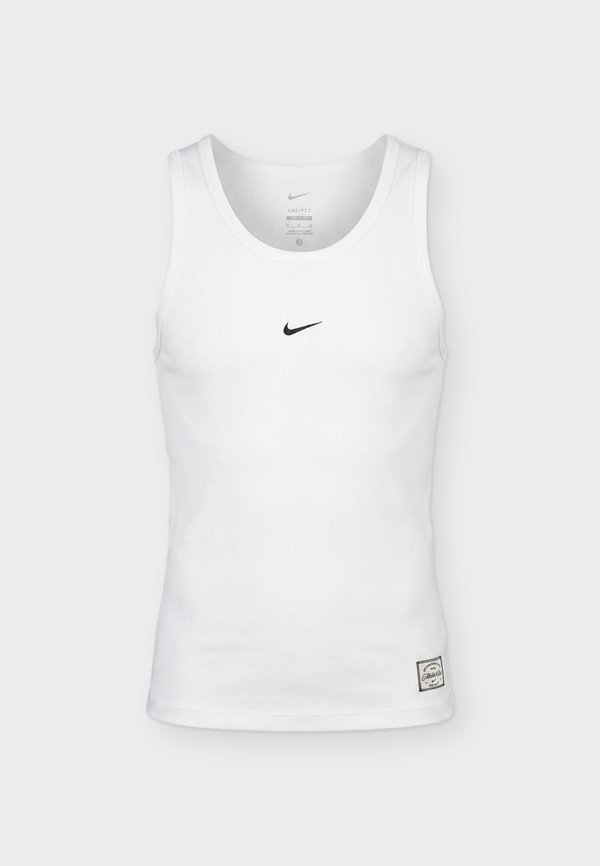 Nike Performance TANK - Top - white/black