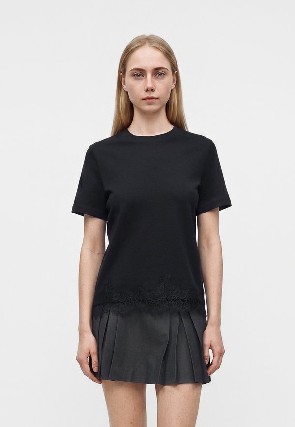 Vero Moda VMSARA METTE - Basic T-shirt - black