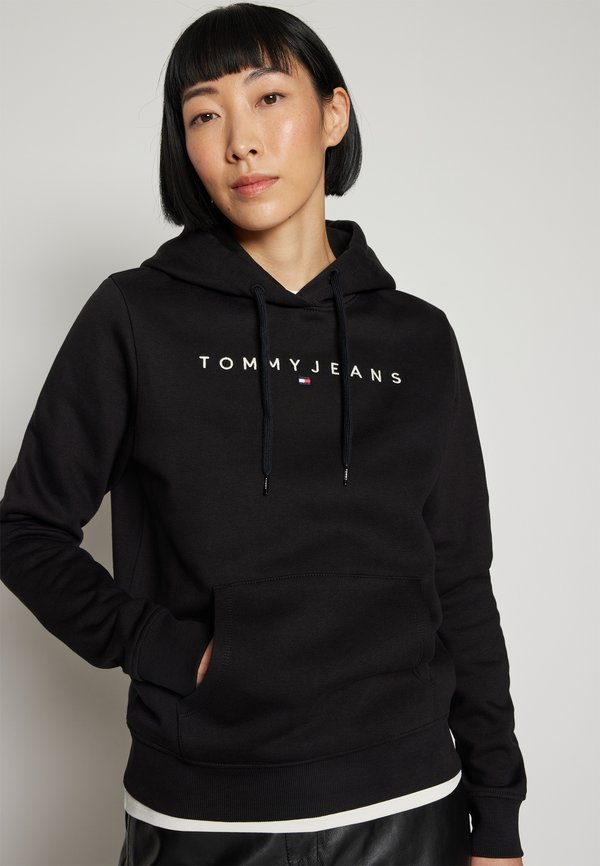 Tommy Jeans LINEAR LOGO FLEECE DRAWSTRING HOODY