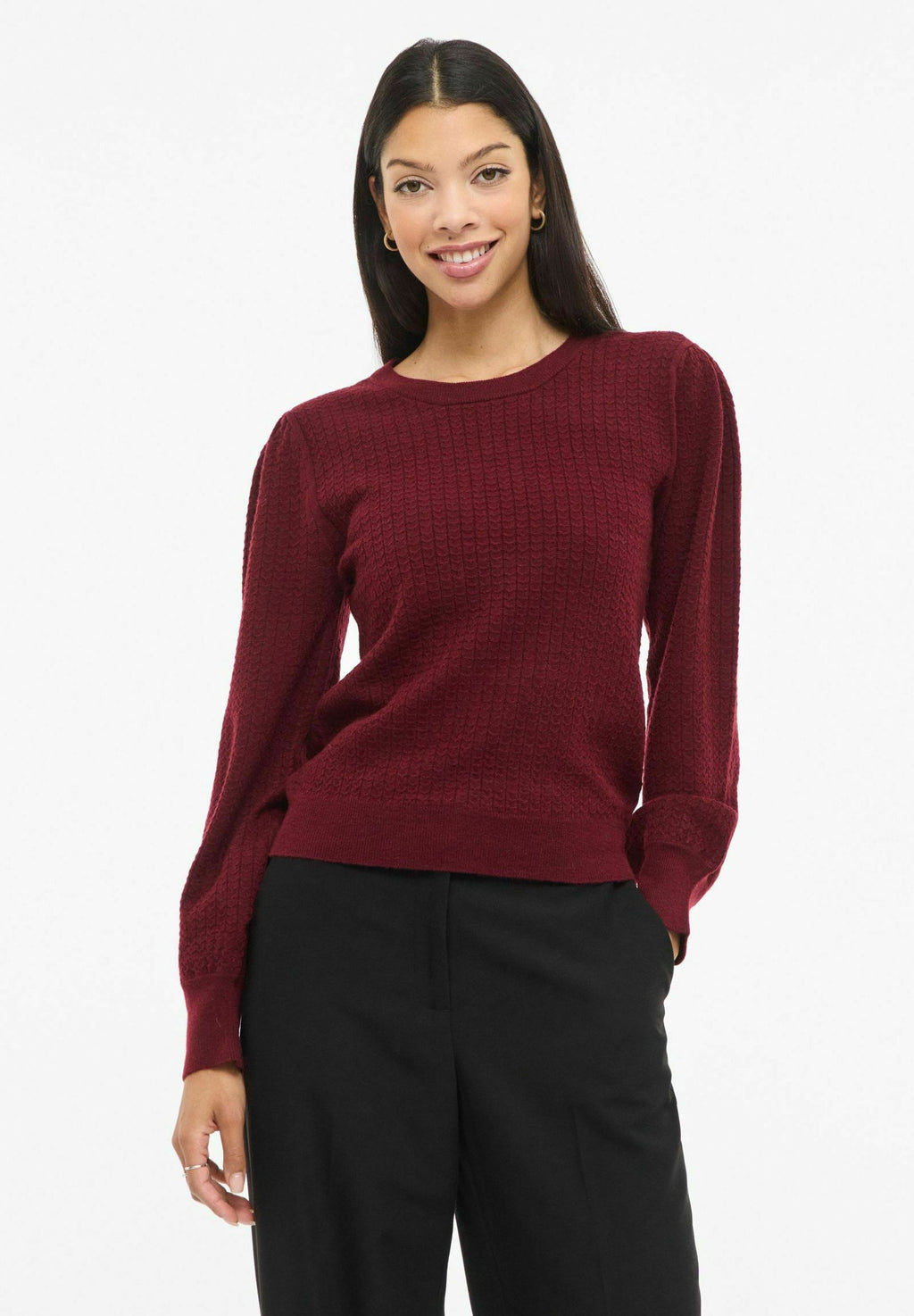 VILA Knitted VIMABLE Round neck
