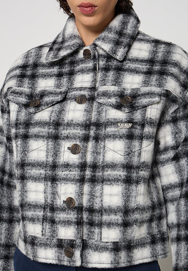 Tommy Jeans WOOL TRUCKER JACKET