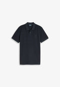 TOM TAILOR GARMENT DYE POLO - Polo shirt - sky captain blue