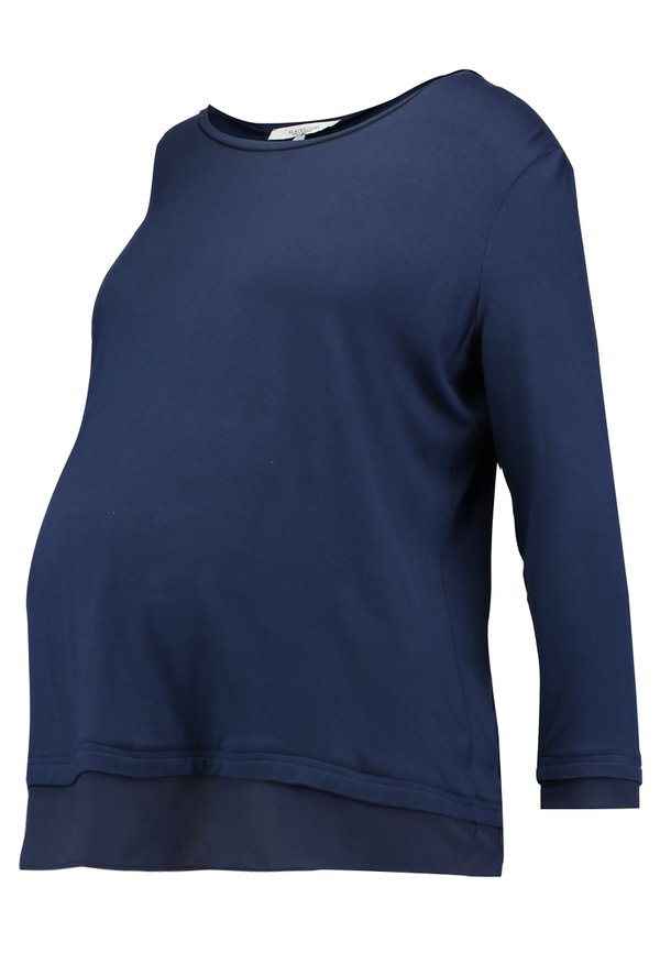 Slacks & Co. ROUND NECK WITH GEORGETTE