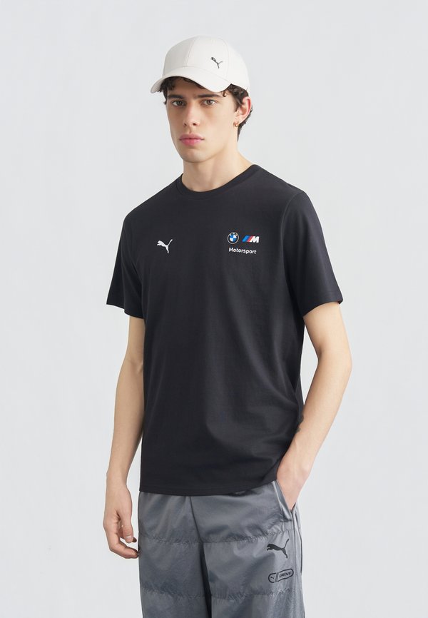 Puma BMW MMS LOGO TEE - Print T-shirt - black