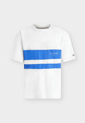 Tommy Hilfiger SAIL COLORBLOCK ATHLEISURE SAIL PACK - Print T-shirt - white