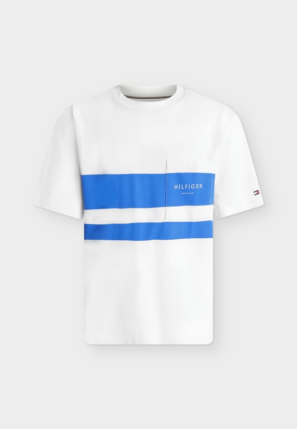 Tommy Hilfiger SAIL COLORBLOCK ATHLEISURE SAIL PACK - Print T-shirt - white