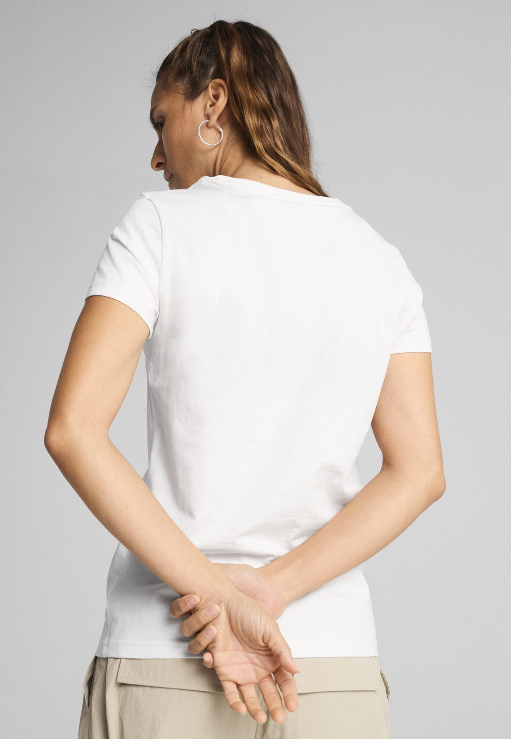 Puma ESS METALLIC NO. 1 LOGO TEE