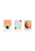 Orange Wallz 3 PACK