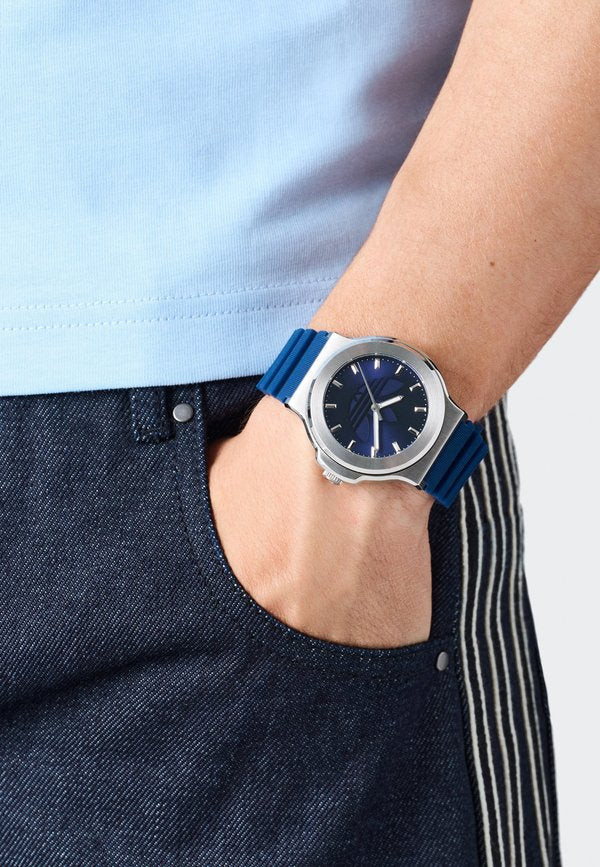 adidas Originals EXPRESSION THREE - Watch - blue