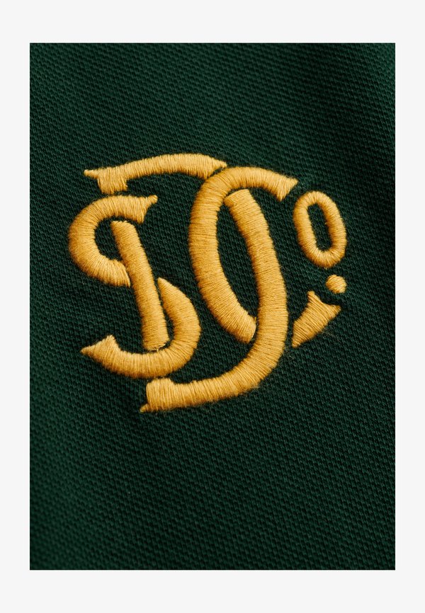 Superdry & Co SUPERDRY PIQUE MONOGRAM POLO SHIRT.. - Polo shirt - enamel green winter gold