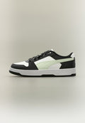 Puma REBOUND SLAM LO UNISEX - Trainers - puma black/sage glow/puma white