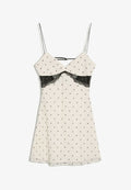 Bershka DRESS - Day dress - beige