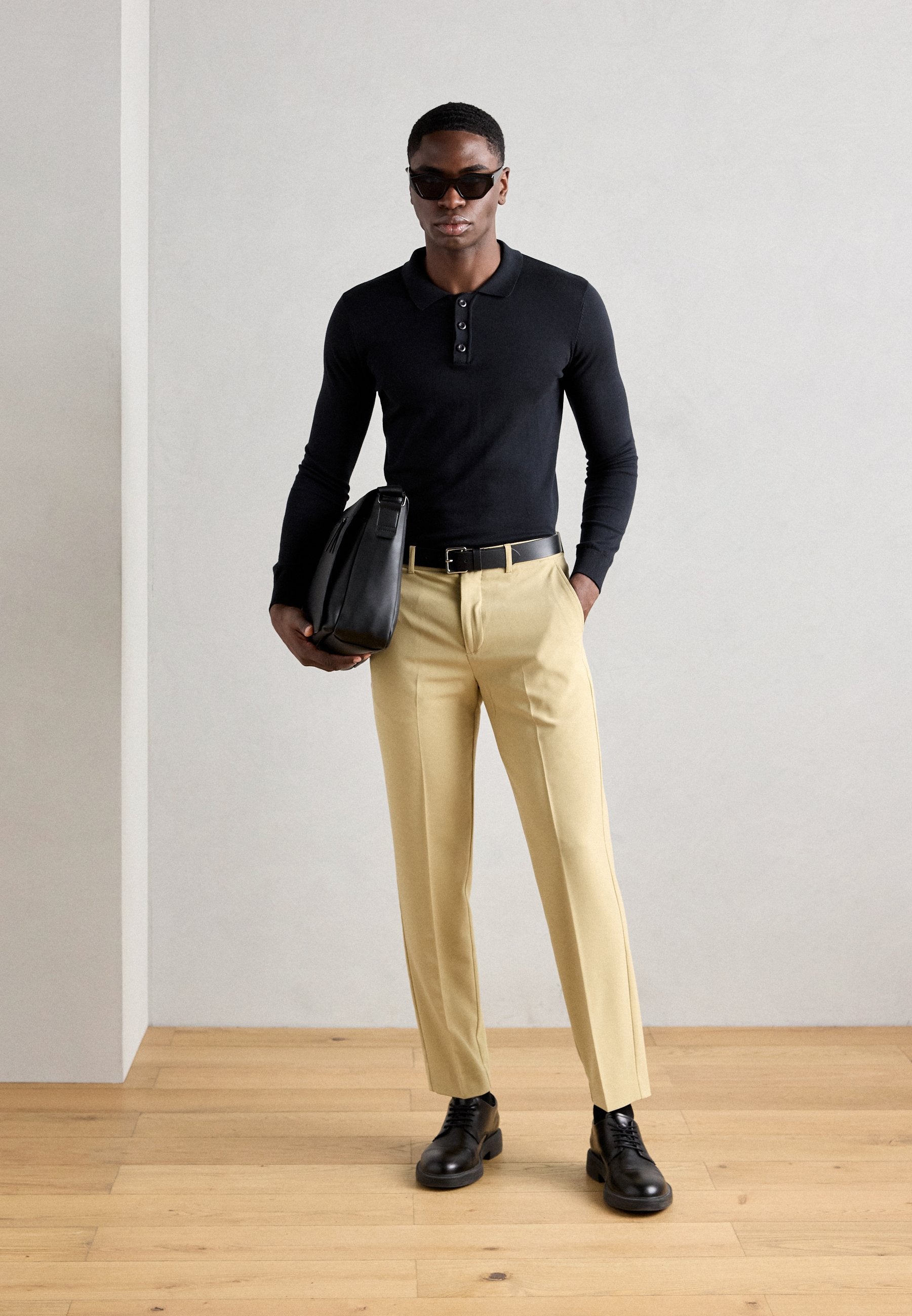 RELAXED FIT FORMAL PANTS Media 2