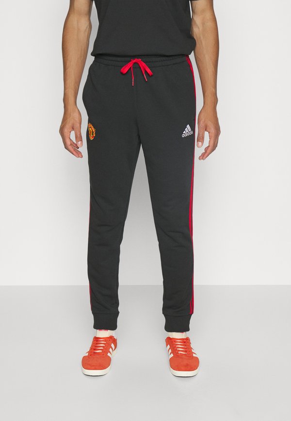 adidas Performance MANCHESTER UNITED DNA PANT - Club wear - black/red
