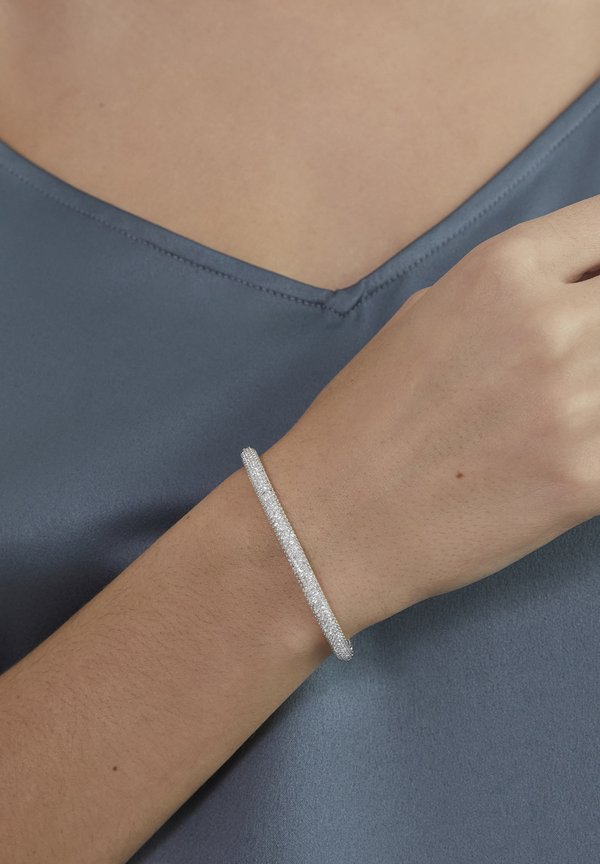 s.Oliver SPARKLE MESH - Bracelet - silver