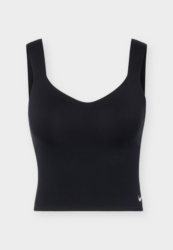 Nike Performance SCULPT BRA TANK - Top - black/white