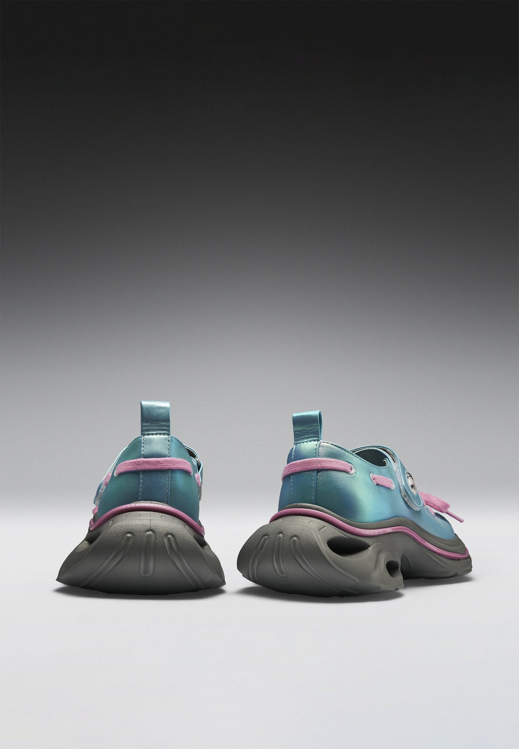 Koi Footwear LAVENDER WAVES CHUNKY MARY JANES