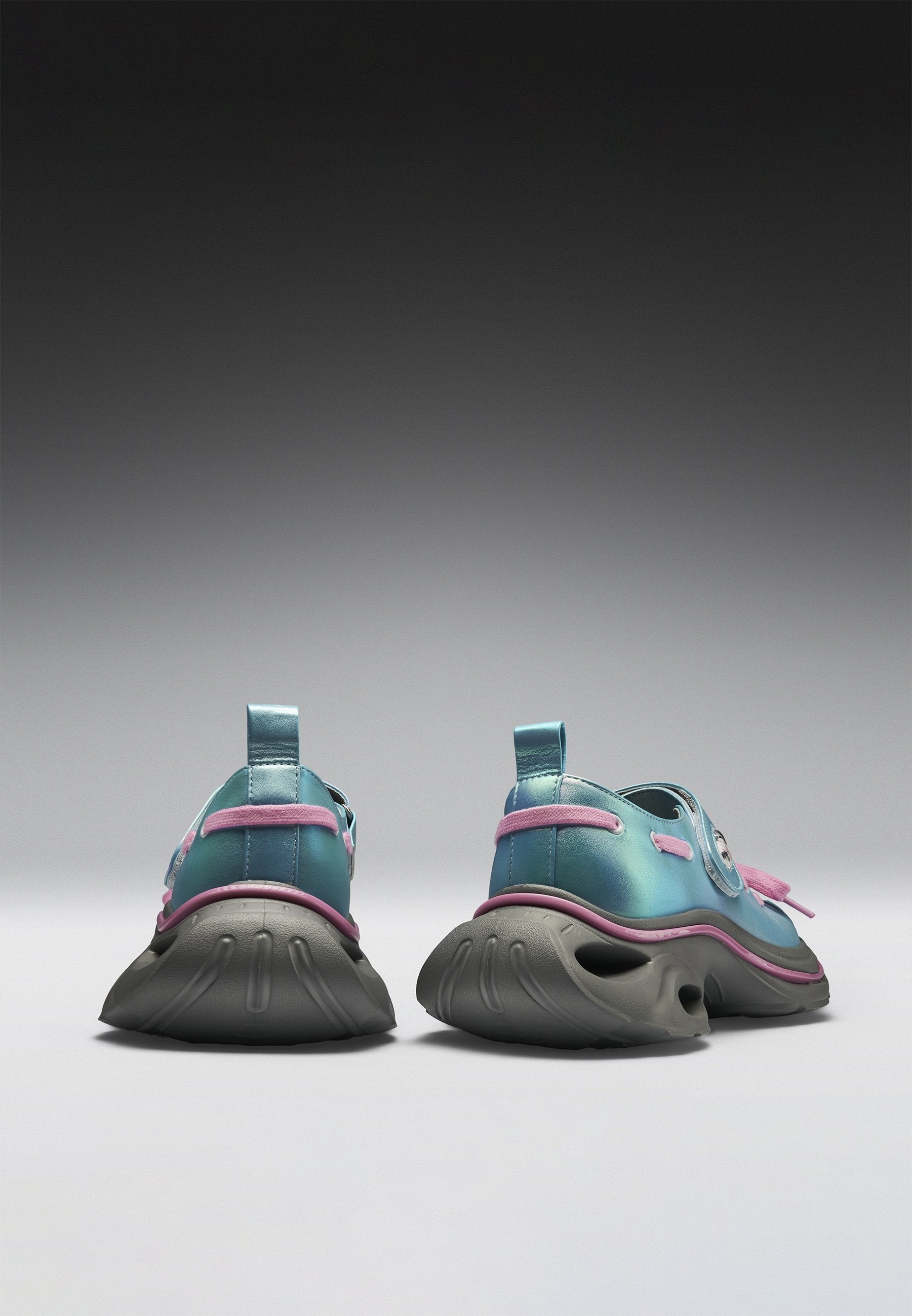 Koi Footwear LAVENDER WAVES CHUNKY MARY JANES