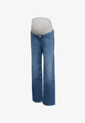 Vero Moda Maternity Wide-leg maternity Wide Leg Fit - Wide Leg - medium blue denim