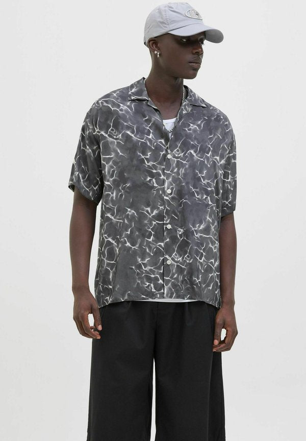 Jack & Jones Resort Wide Fit - Shirt - black