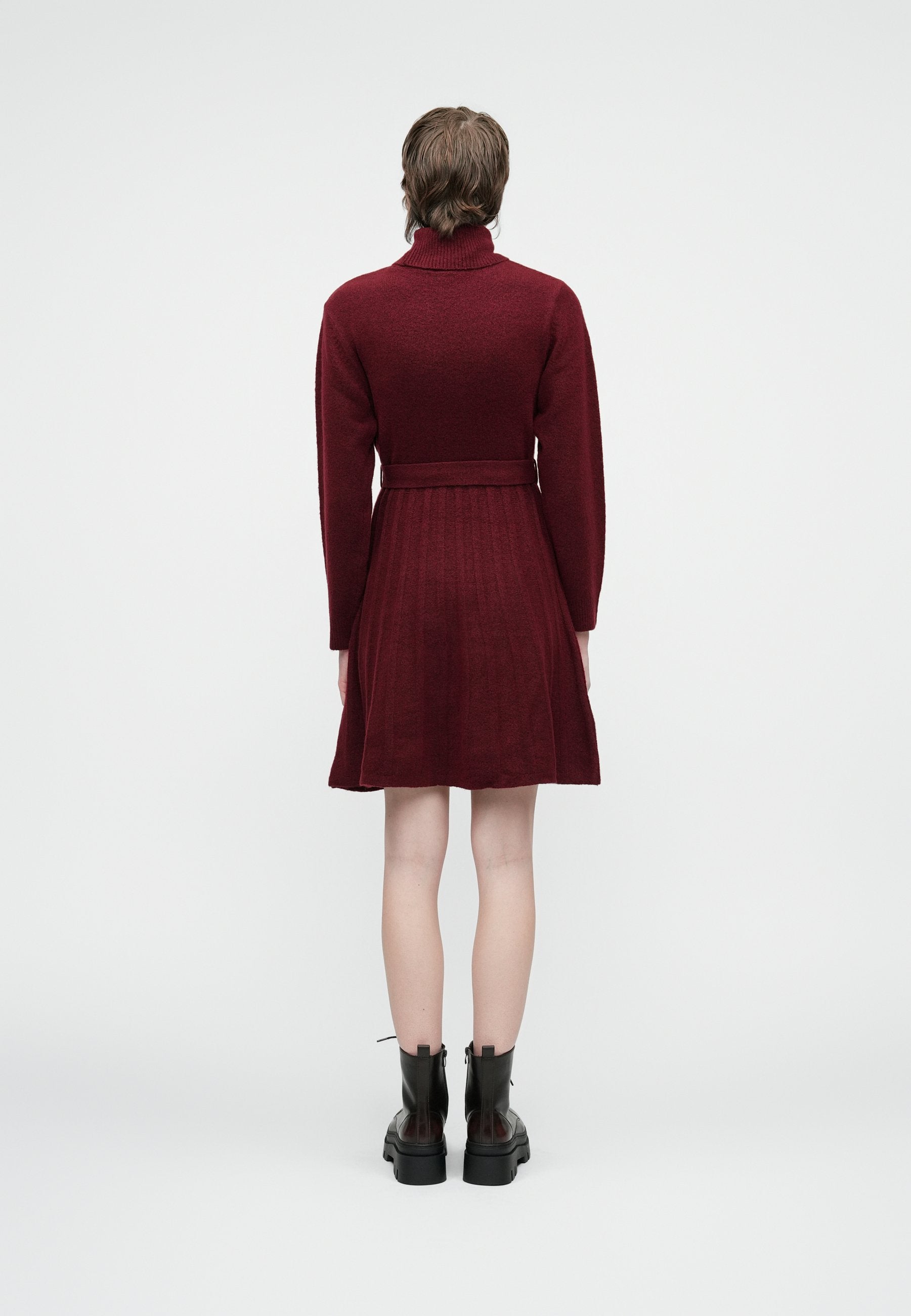 VILA VITRINE ROLLNECK SHORT DRESS