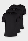 Tommy Hilfiger TEE 3 PACK - Undershirt - black