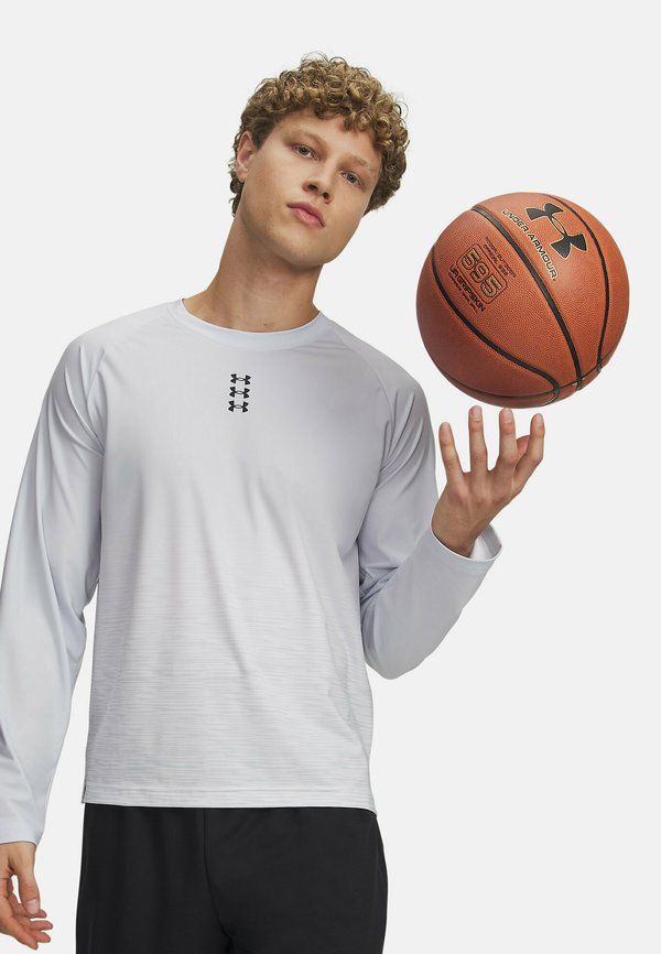 Under Armour HOOPS PERFORMANCE - Long sleeved top - halo gray
