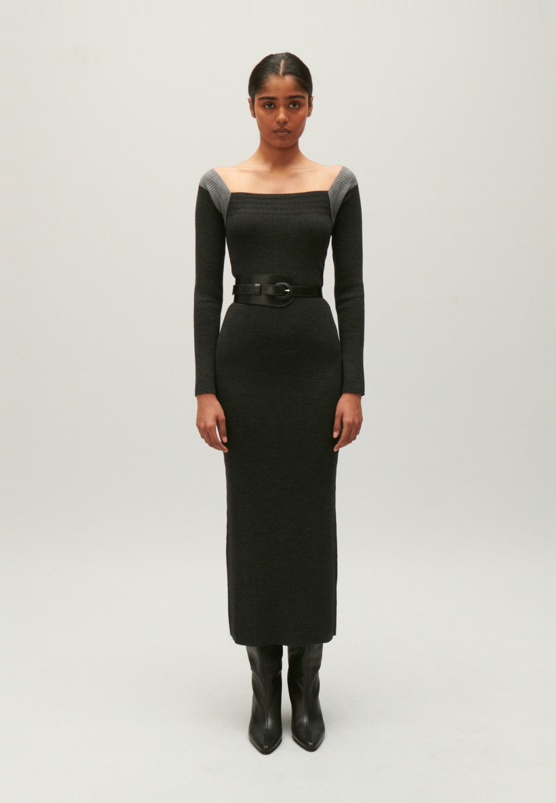 Claudie Pierlot ROBE LONGUE MAILLE