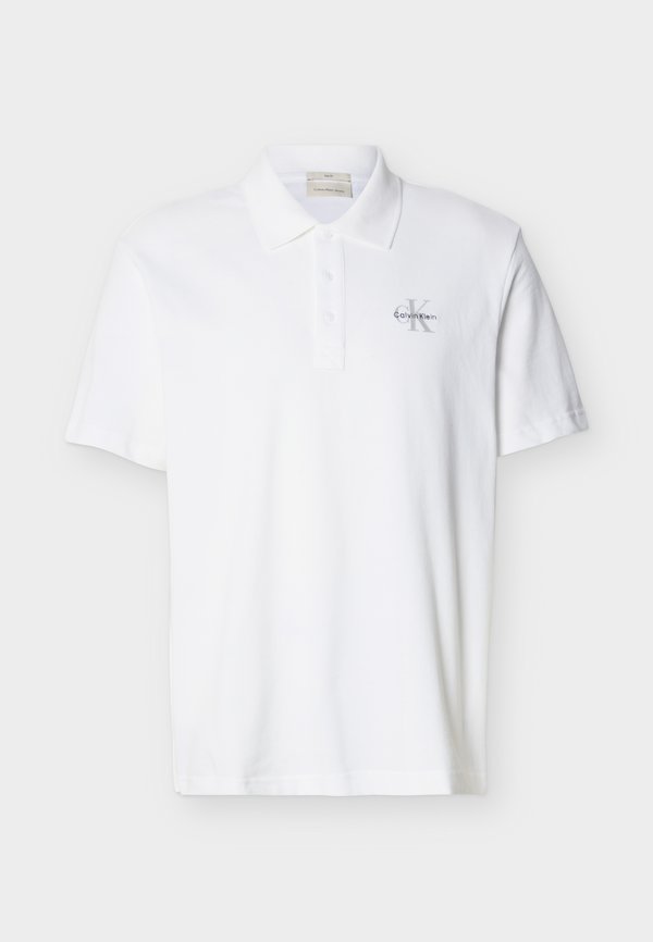 Calvin Klein Jeans EASY MONOLOGO CASUAL - Polo shirt - bright white